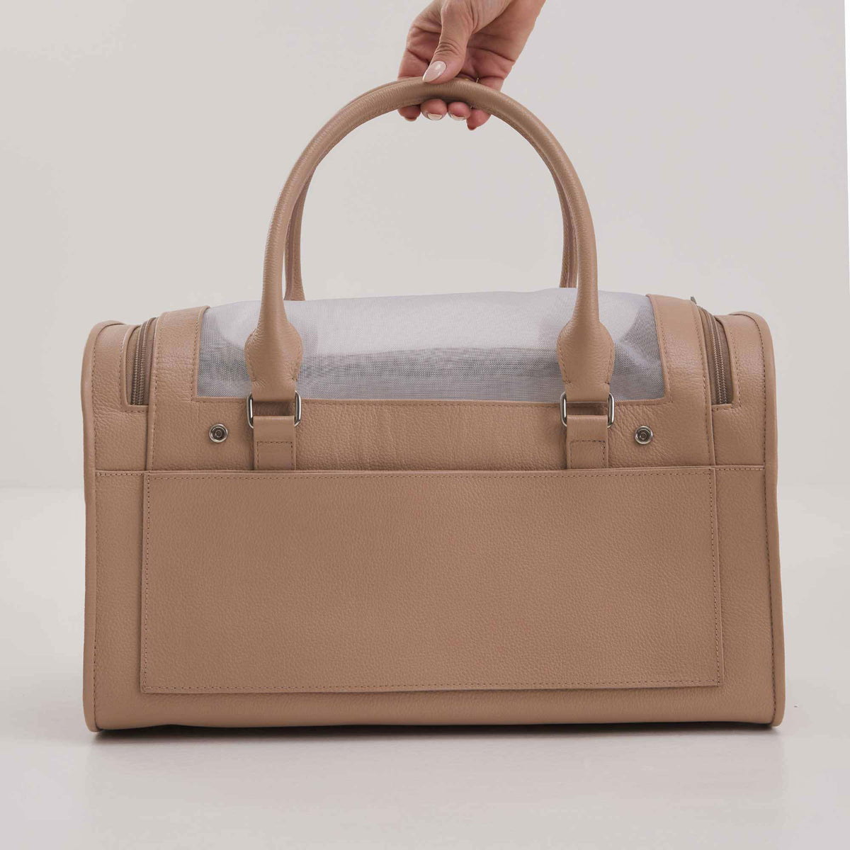 Bolsa de Transporte Pet em Couro | Ollie