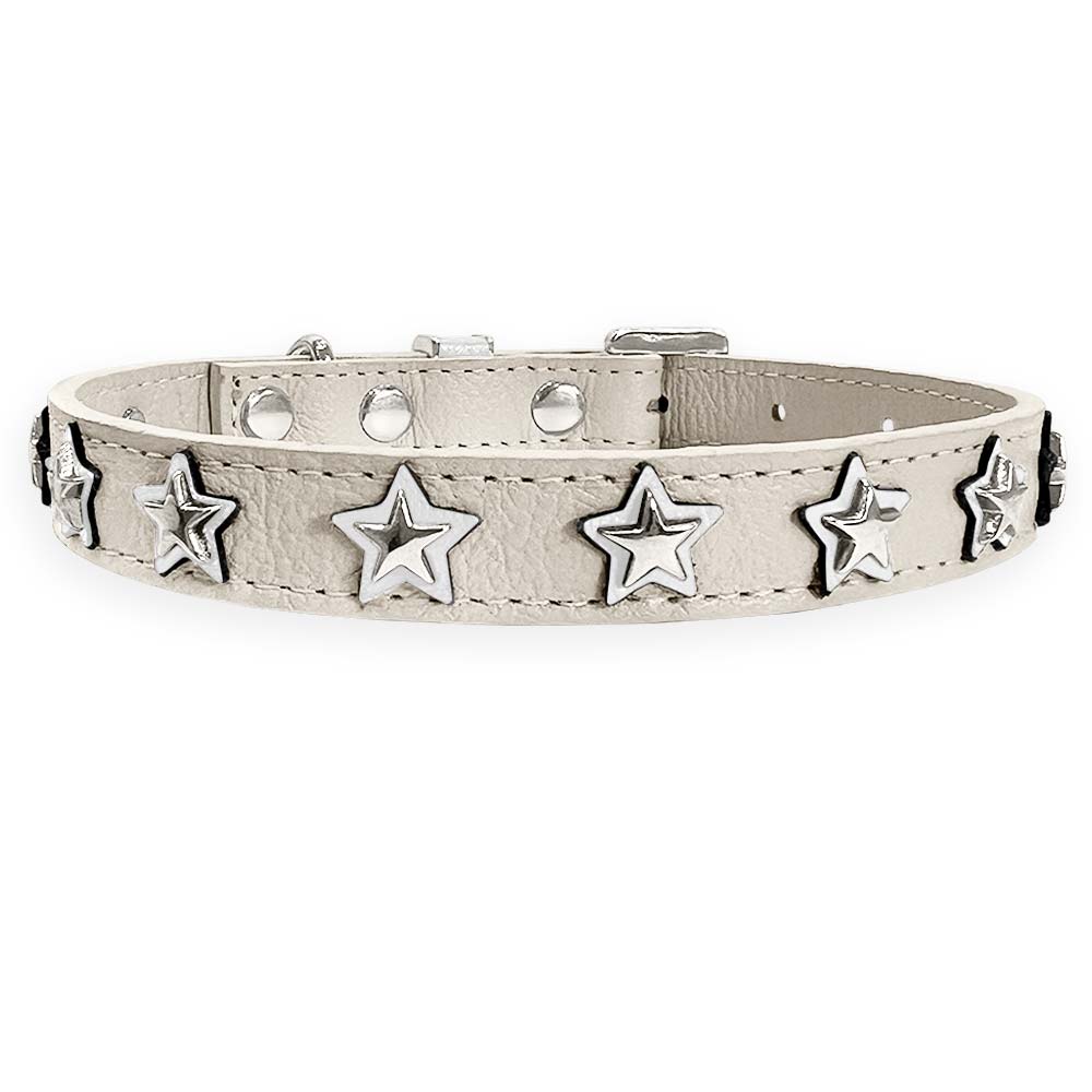 Coleira Personalizada para Cachorro com Estrelas | Órion