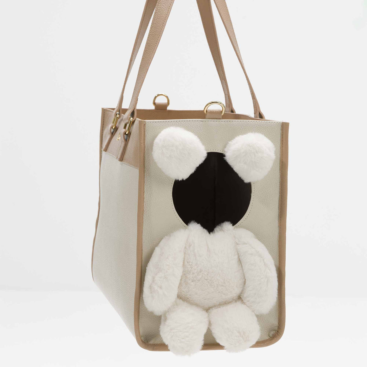 Bolsa de Passeio Pet com Efeito Ursinho | Teddy