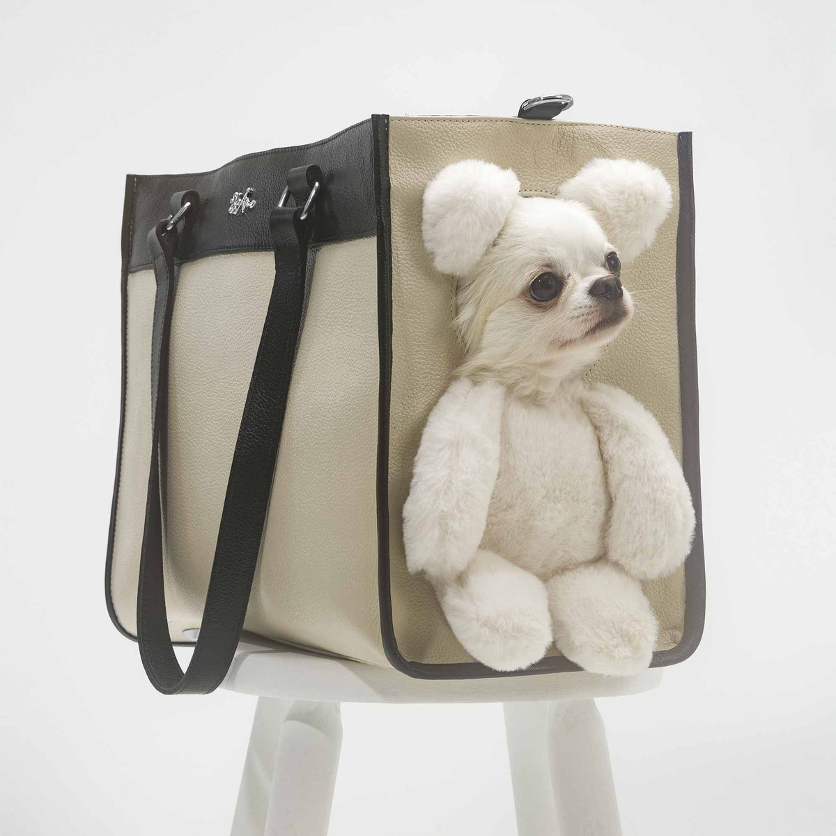 Bolsa de Passeio Pet com Efeito Ursinho | Teddy