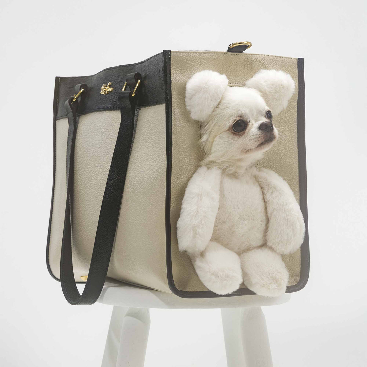 Bolsa de Passeio Pet com Efeito Ursinho | Teddy