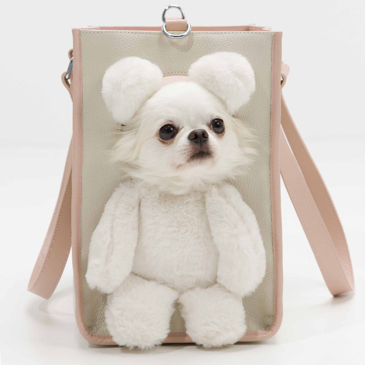 Bolsa de Passeio Pet com Efeito Ursinho | Teddy