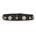 Preto com Branco e pedras Crystal