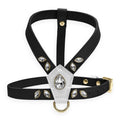 Preto com Branco e pedras Crystal