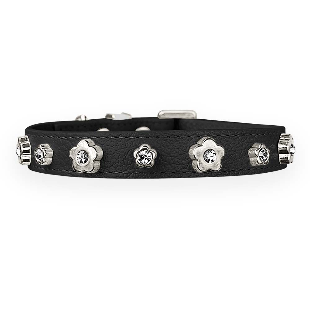 Coleira Personalizada para Cachorro com Flor | Kylie