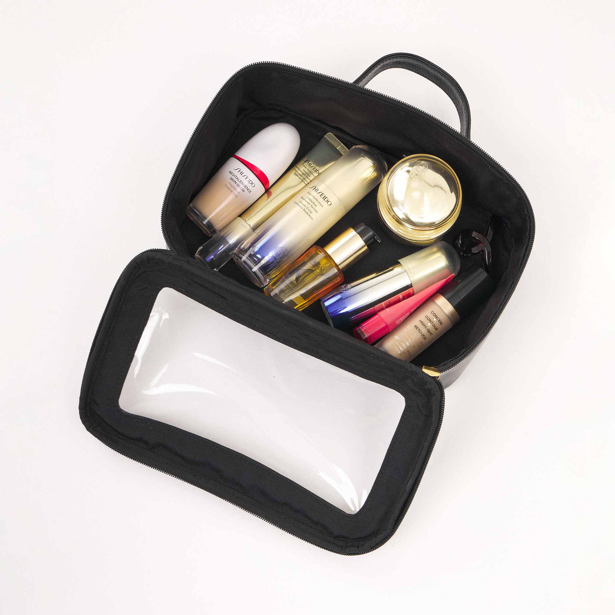 Necessaire de Couro Legítimo com Visor | Artesanal