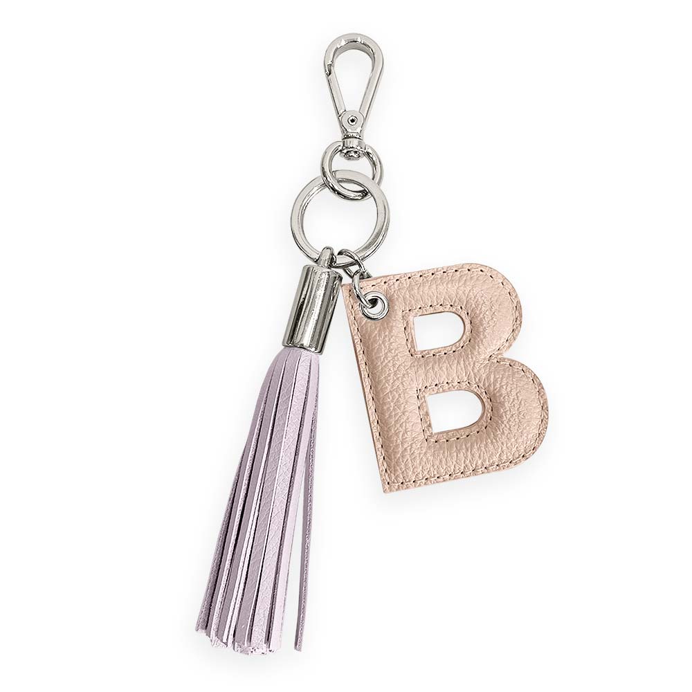 Chaveiro de Couro Personalizado com Inicial | Bia