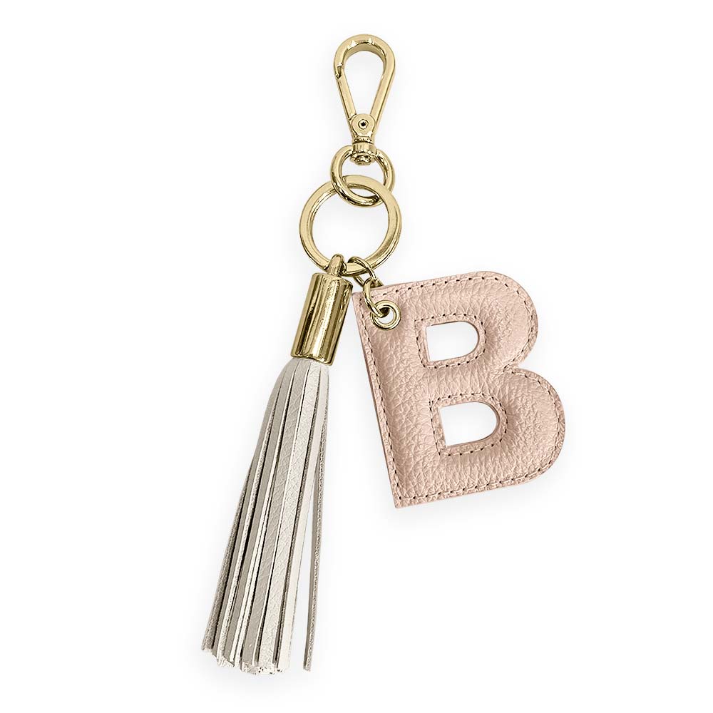 Chaveiro de Couro Personalizado com Inicial | Bia