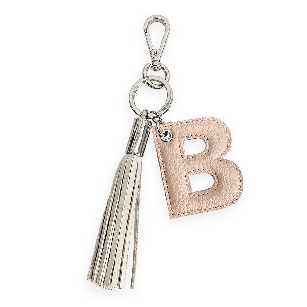 Chaveiro de Couro Personalizado com Inicial | Bia