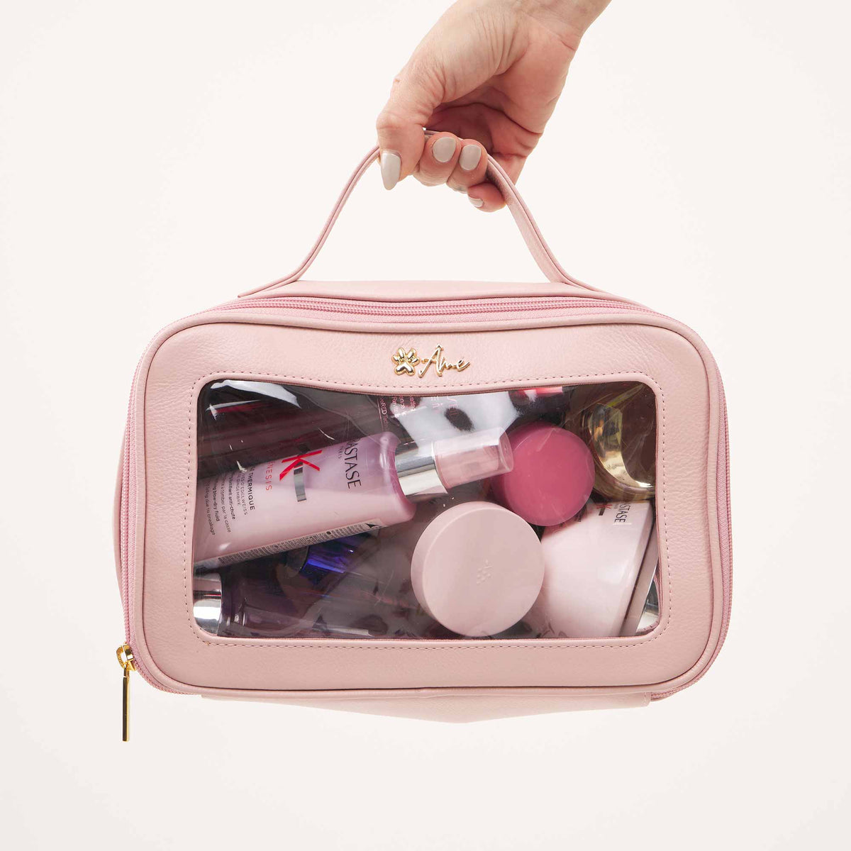 Necessaire de Couro Legítimo com Visor | Artesanal