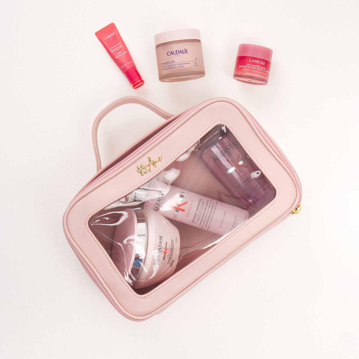 Necessaire de Couro Legítimo com Visor | Artesanal
