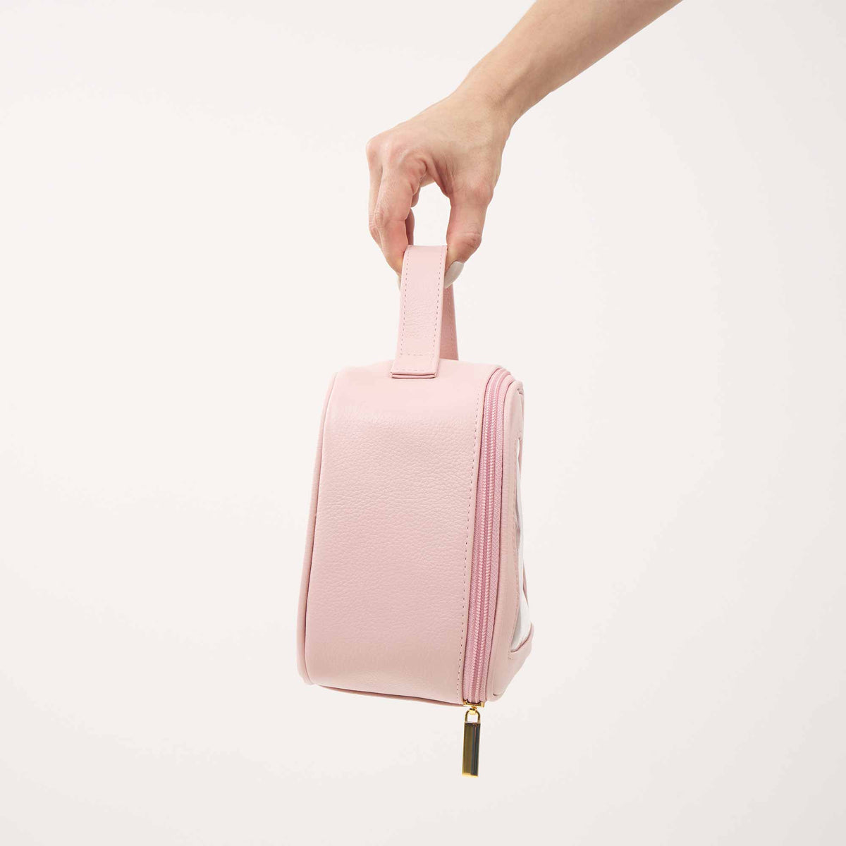 Necessaire de Couro Legítimo com Visor | Artesanal