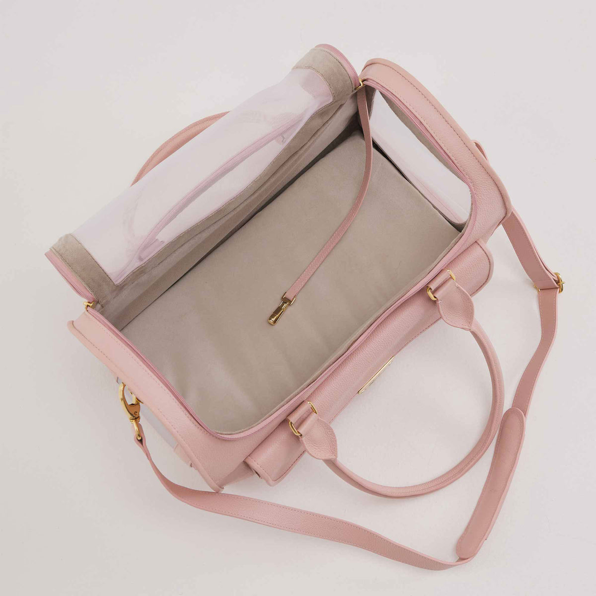 Bolsa de Transporte Pet em Couro | Ollie