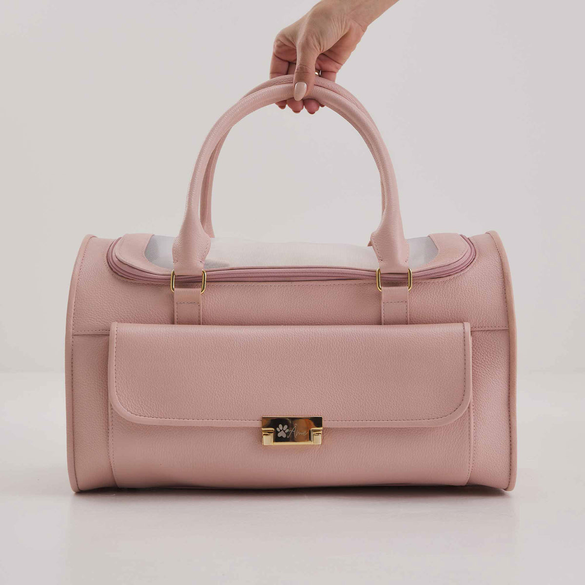 Bolsa de Transporte Pet em Couro | Ollie