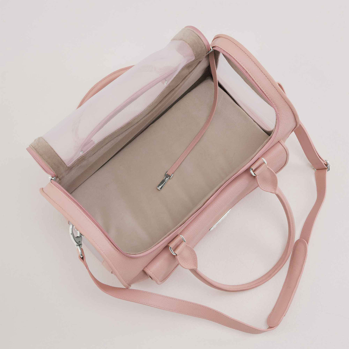 Bolsa de Transporte Pet em Couro | Ollie