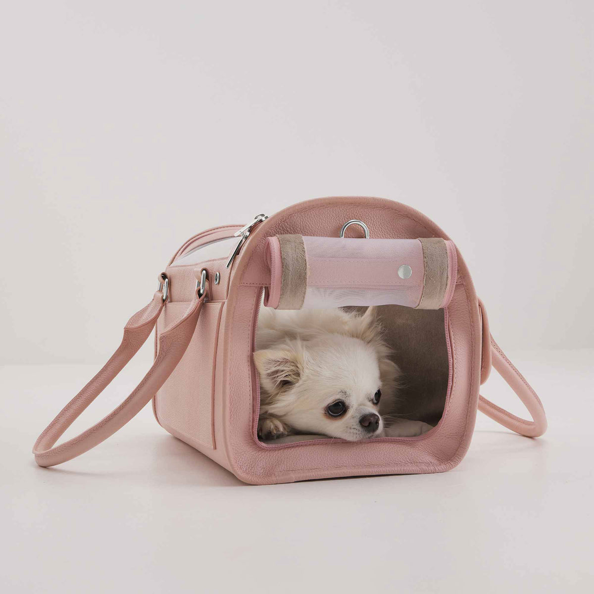 Bolsa de Transporte Pet em Couro | Ollie