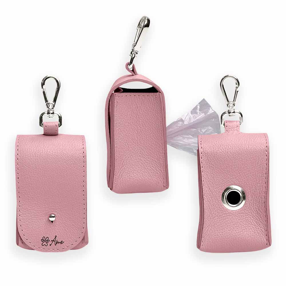 Porta Saquinhos Higiênicos de Couro para Cachorro