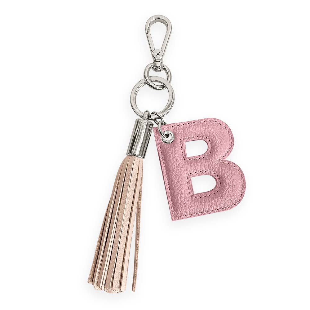 Chaveiro de Couro Personalizado com Inicial | Bia