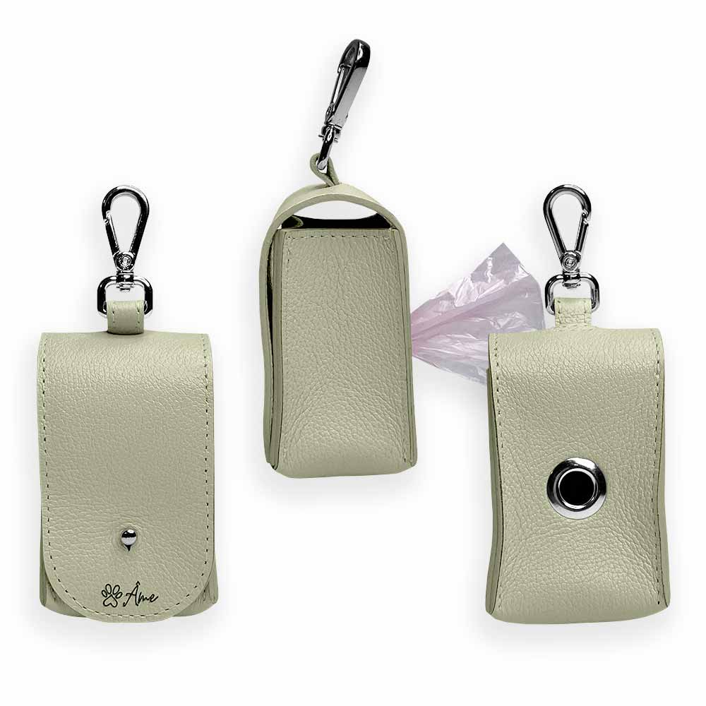 Porta Saquinhos Higiênicos de Couro para Cachorro